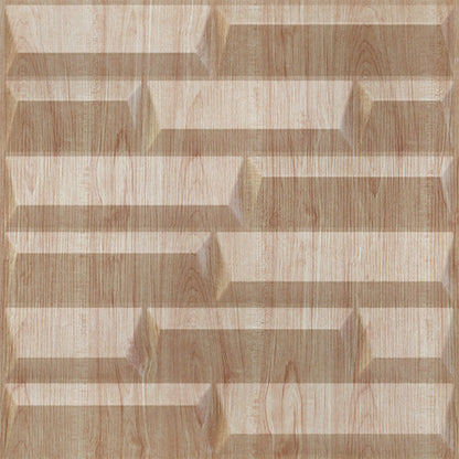 Beech Wood 3D Wall Panels Vault Design