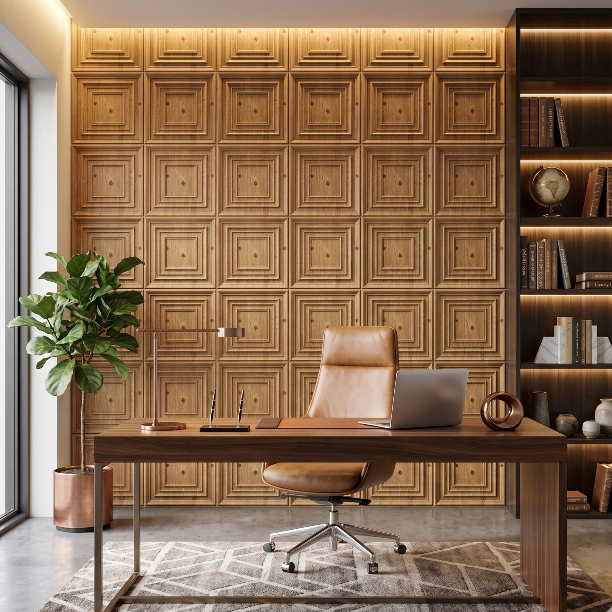 Beechwood 3D Wall Panels Accent Design1