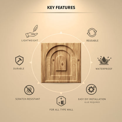Beechwood Archi Design 3D Wall Panel-2