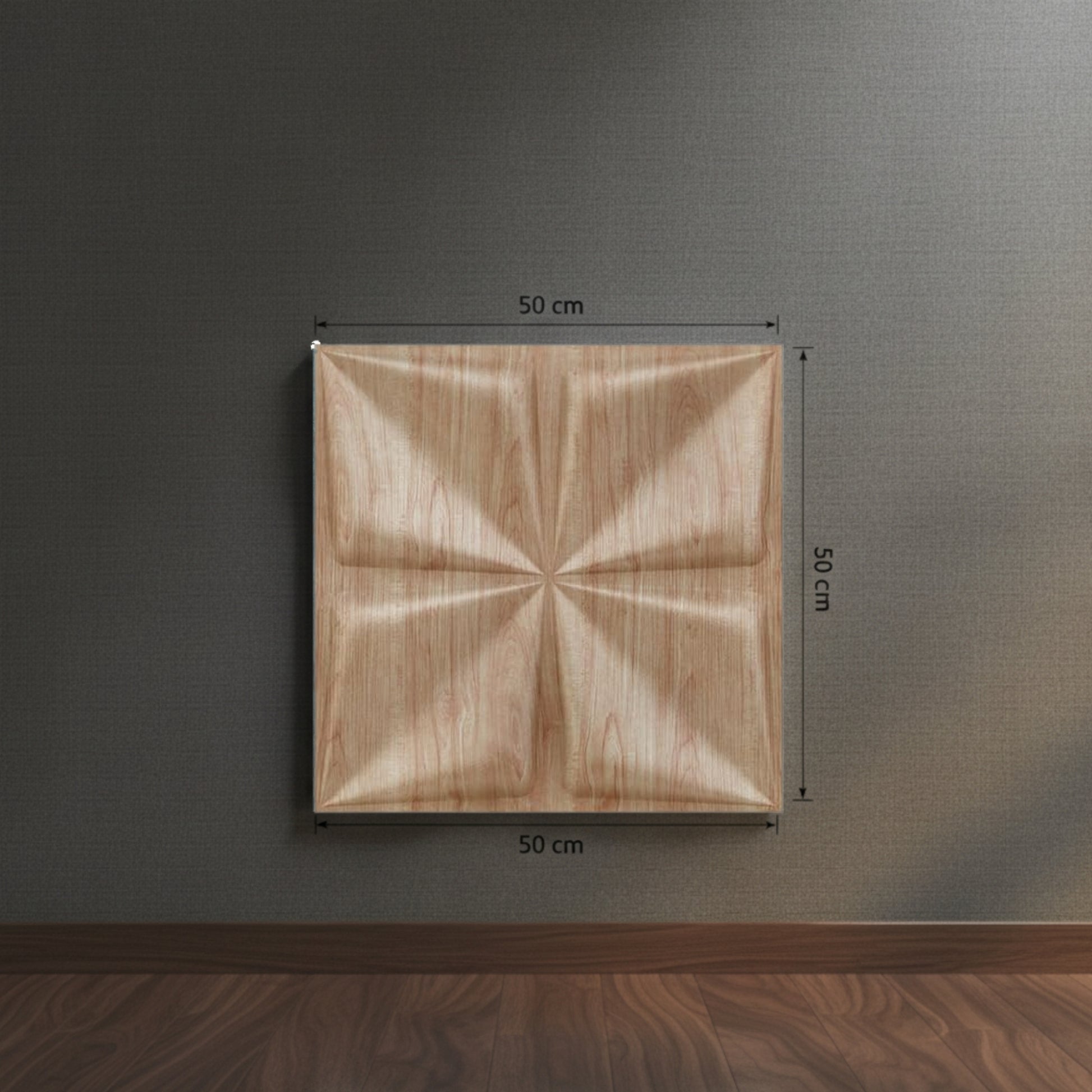 Beech Wood 3D Wall Panels Bloom Design