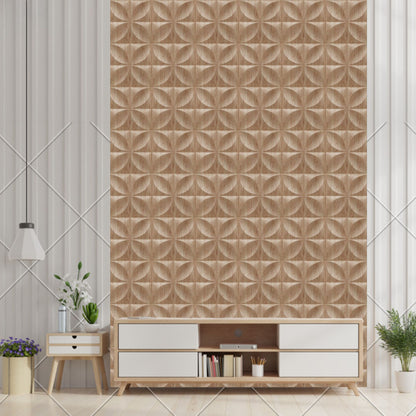 Beech Wood 3D Wall Panels Butterfly Design