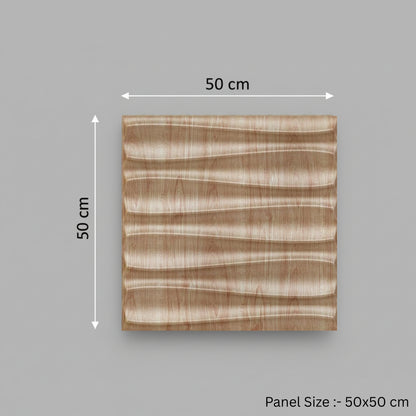 Beech Wood 3D Wall Panels Dune Design