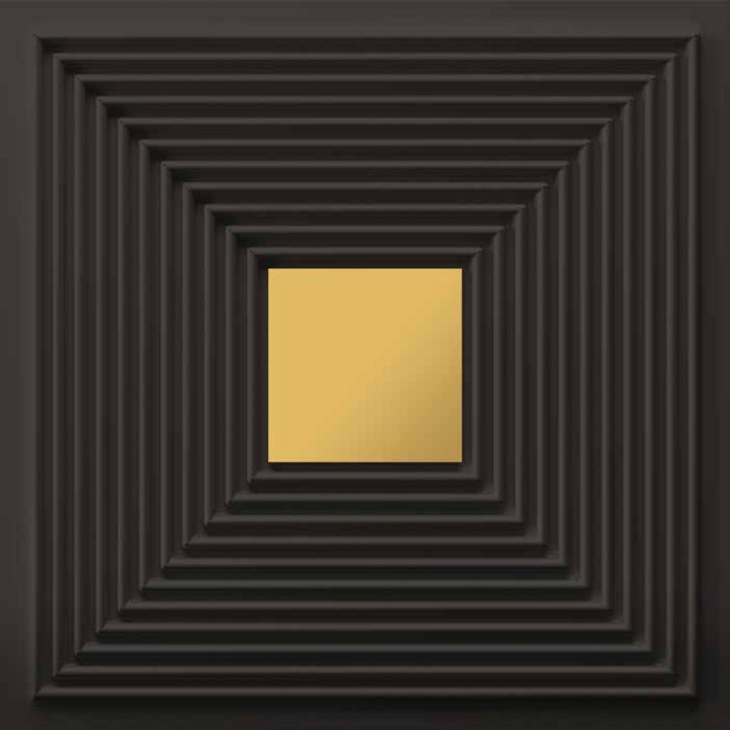 Black - Gold Self Adhesive Panels Line Design