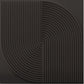 Black Self Adhesive Panels Circle Design