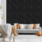 3D Self Adhesive Wall Panel Quarter Circle Design- 50x50cm