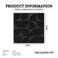 3D Self Adhesive Wall Panel Quarter Circle Design- 50x50cm