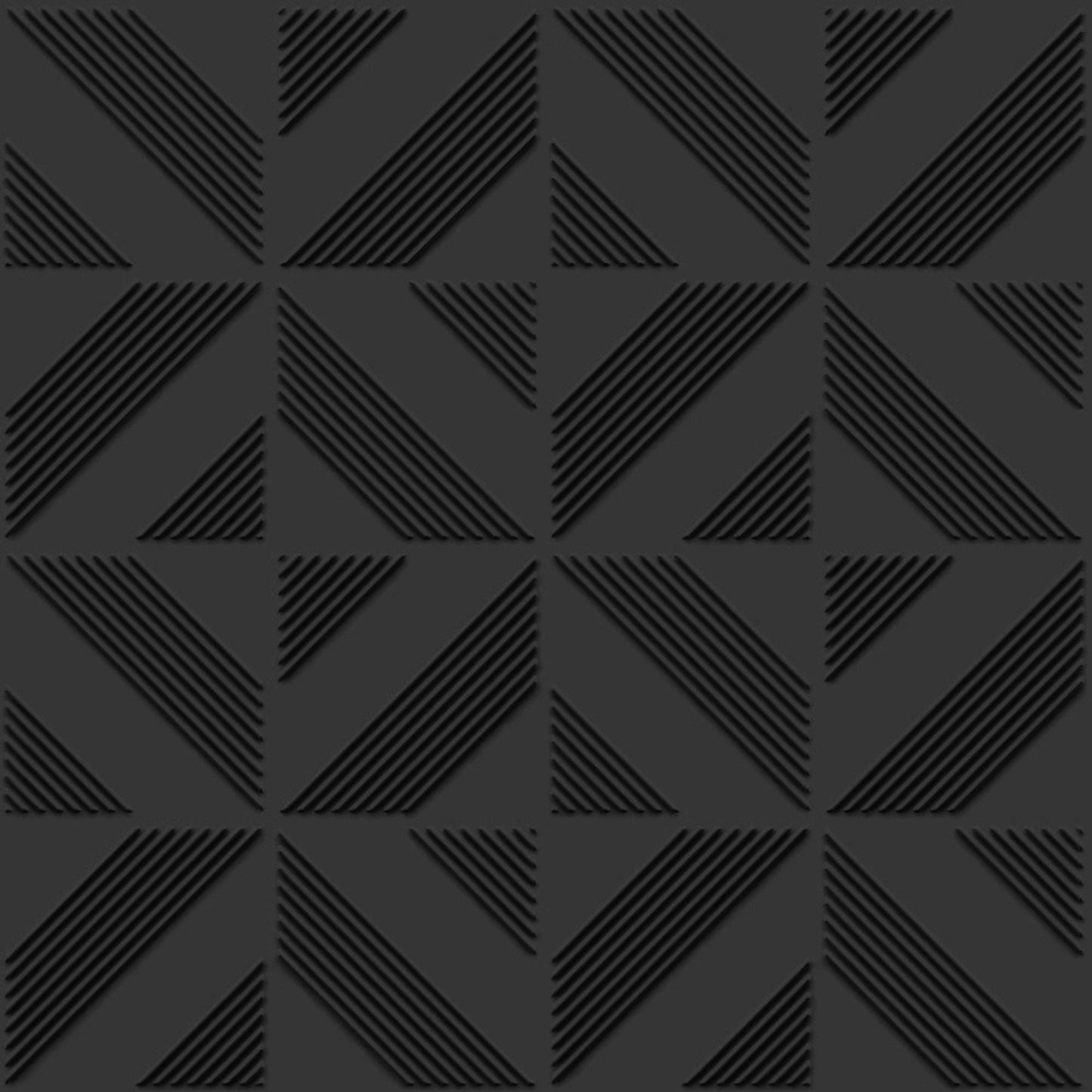 Black Self Adhesive Panels triangle Design