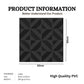 Black Self Adhesive Panels triangle Design