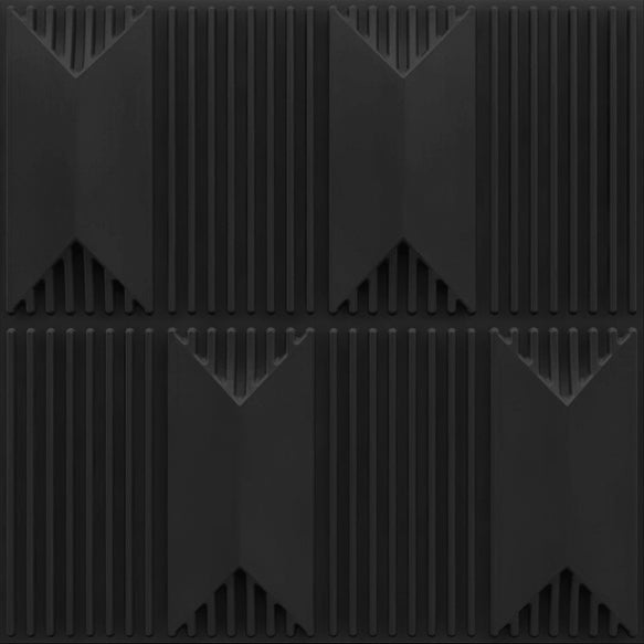 Black 3D Wall Panels Artisan Design
