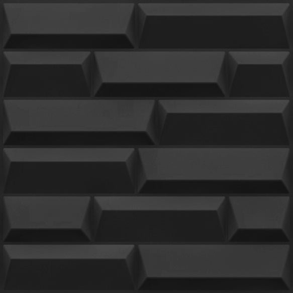Black 3D Wall Panels Vault Design