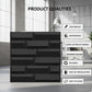 Black 3D Wall Panels Vault Design