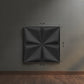 Black 3D Wall Panels Bloom Design