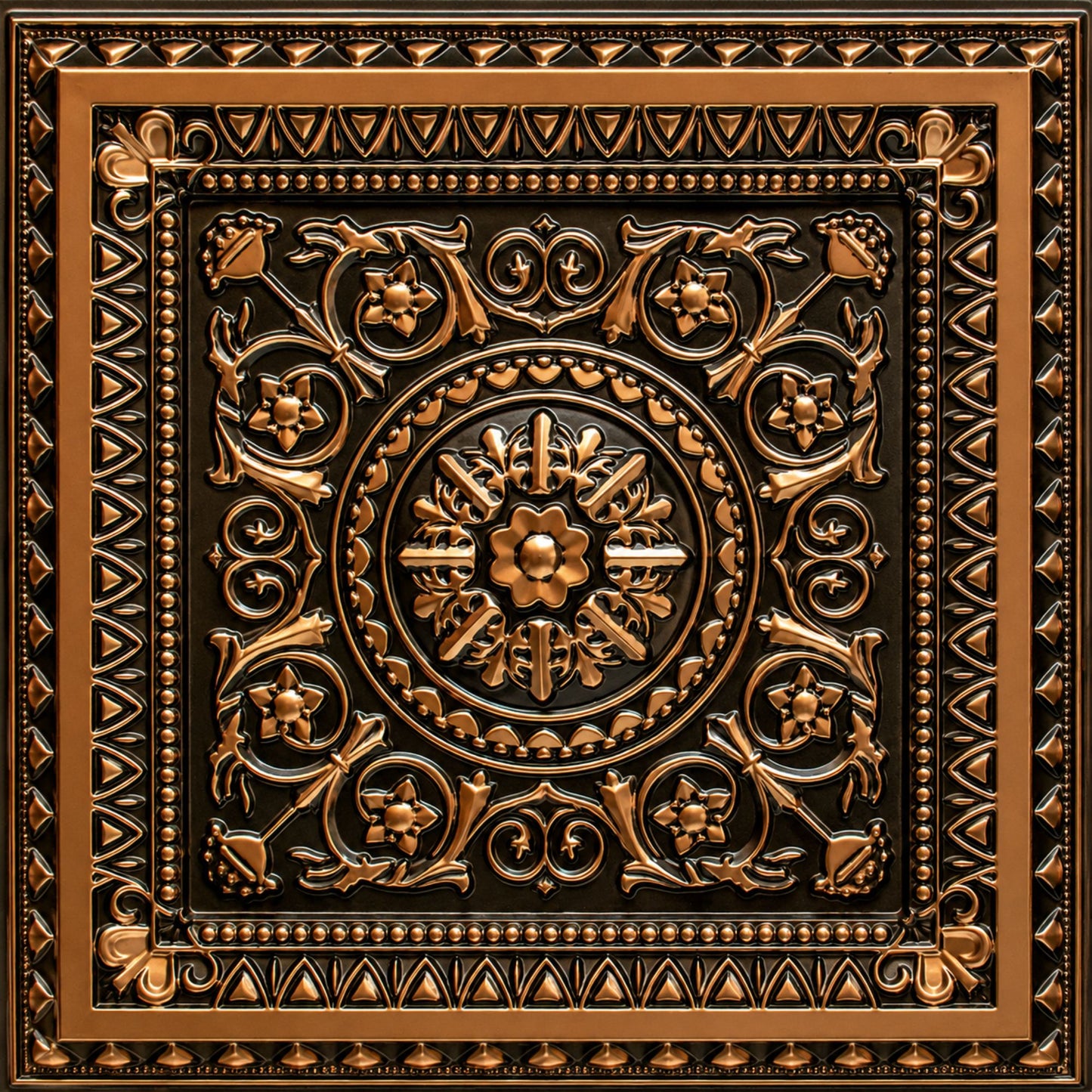Black Gold Rajwada Design 3D ceiling Panel