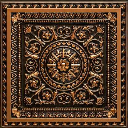 Black Gold Rajwada Design 3D ceiling Panel