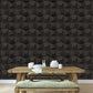 black 3D Wall Panels Small Diamond Design