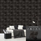 black 3D Wall Panels Small Diamond Design