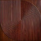 Black Wood Self Adhesive 3D Panels Curve Design