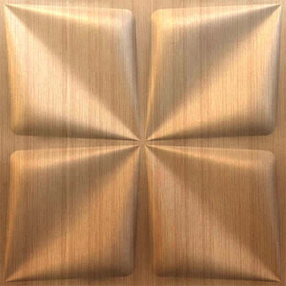 Gold Bloom Design 3D Wall Panel View