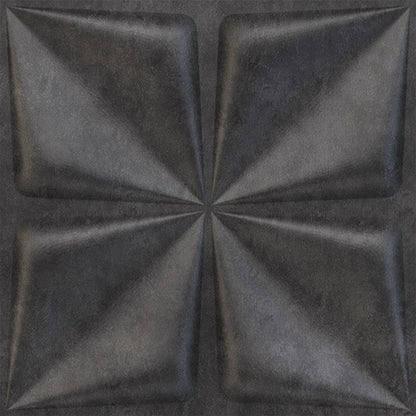 Nexa Gray Brown Bloom Design 3D Wall Panel View