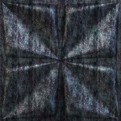 Thunder Black Bloom Design 3D Wall Panel View