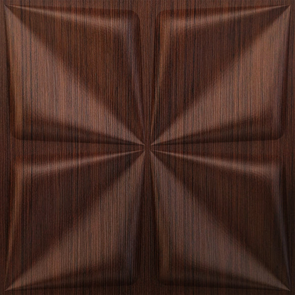Walnutwood Bloom Design 3D Wall Panel View