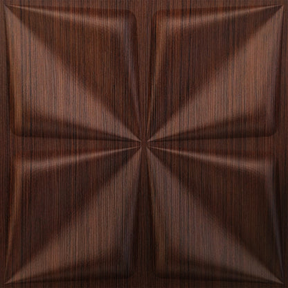 Walnutwood Bloom Design 3D Wall Panel View