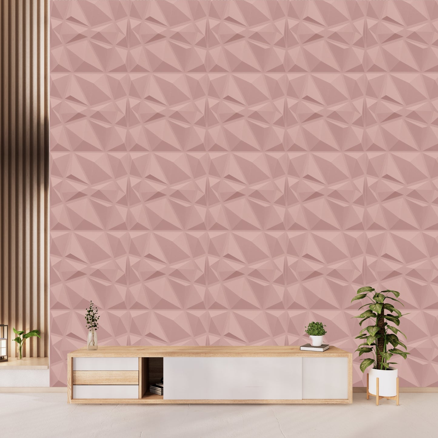 3D Wall Panels - PVC Stone Design 50X50 cm