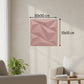 3D Wall Panels For Home Decor - Alps Design 50X50 cm | Blush Pink