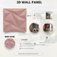 3D Wall Panels For Home Decor - Alps Design 50X50 cm | Blush Pink