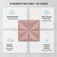 Blush Pink 3D Wall Panels Bloom Design