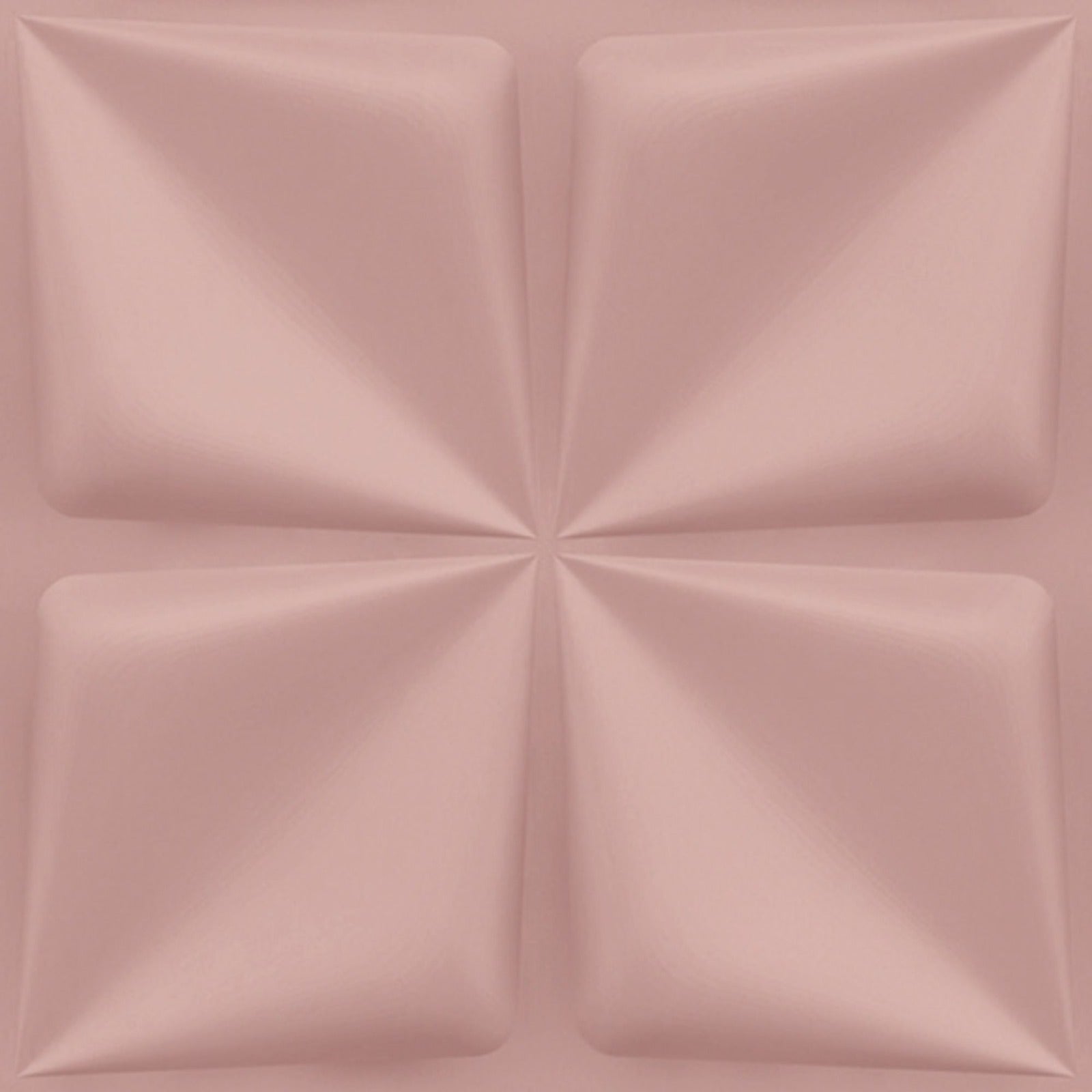 Blush Pink Bloom Design 3D Wall Panel View