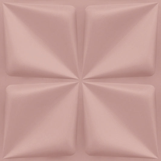 3D Wall Panels - PVC Bloom Design 50X50 cm | Blush Pink