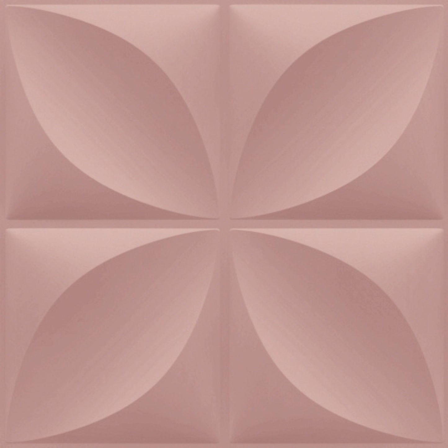 3D PVC Wall Panels  Butterfly Design 50X50 cm | Blush Pink