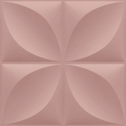 3D PVC Wall Panels  Butterfly Design 50X50 cm | Blush Pink
