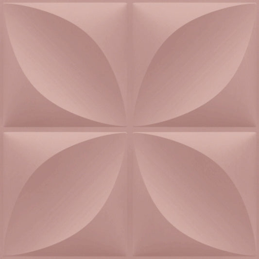 3D PVC Wall Panels  Butterfly Design 50X50 cm | Blush Pink
