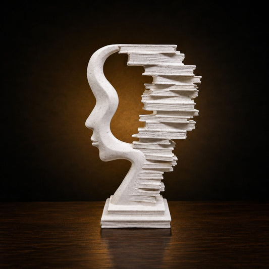 Abstract Modern Art Sculpture Showpiece for Home Decor - Book Art