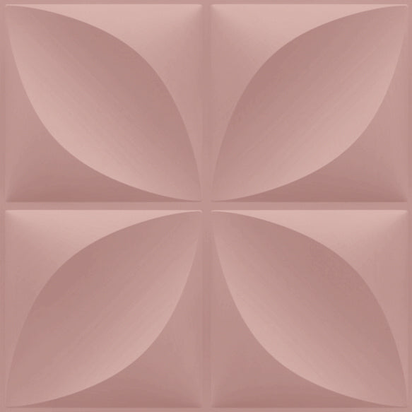 Blush Pink Butterfly 3D Wall Panel View