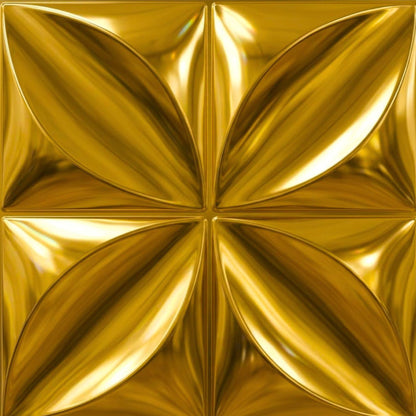 Gold Butterfly Design 3D Wall Panel