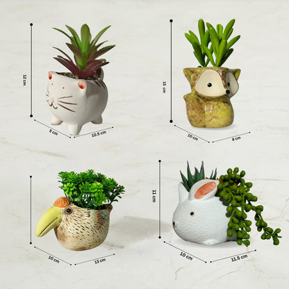 artificial plants with pot