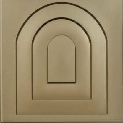 Champagne Gold Archi Design 3D Wall Panel