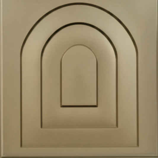 Champagne Gold Archi Design 3D Wall Panel
