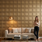 3D Wall Panels Geometric Design | 50cm X 50cm | D197