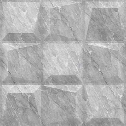 White Marble Cubical Design 3D Wall Panel View-1