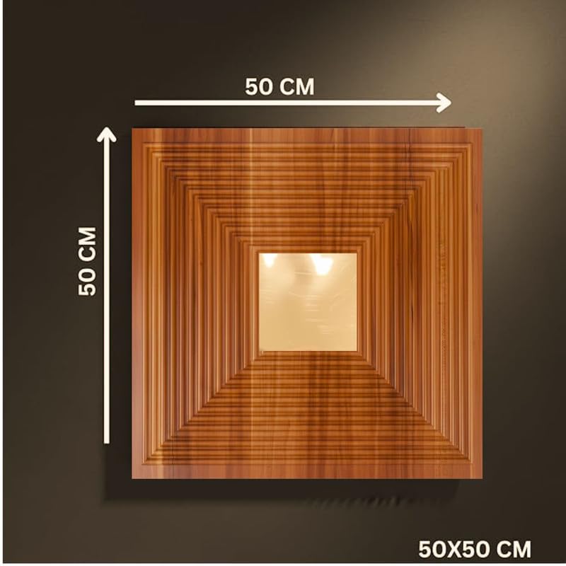 Darkwood 3D Wall Panels Line Design
