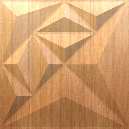 Gold Diamond Design 3D Wall Panel-1