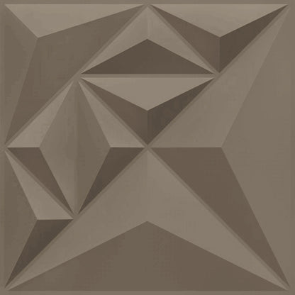 Mega Greige Diamond Design 3D Wall Panel-1