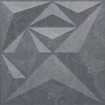 Gray Marble Diamond Design 3D Wall Panel-1 