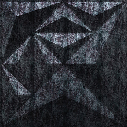 Thunder Black Diamond Design 3D Wall Panel-1 