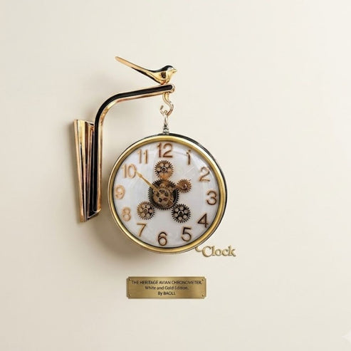 Classic Wall Clock Decorative Size-30 cm | Black Bird