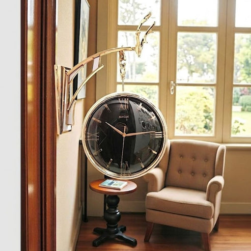 Classic Wall Clock Decorative Size-30 cm | White Black